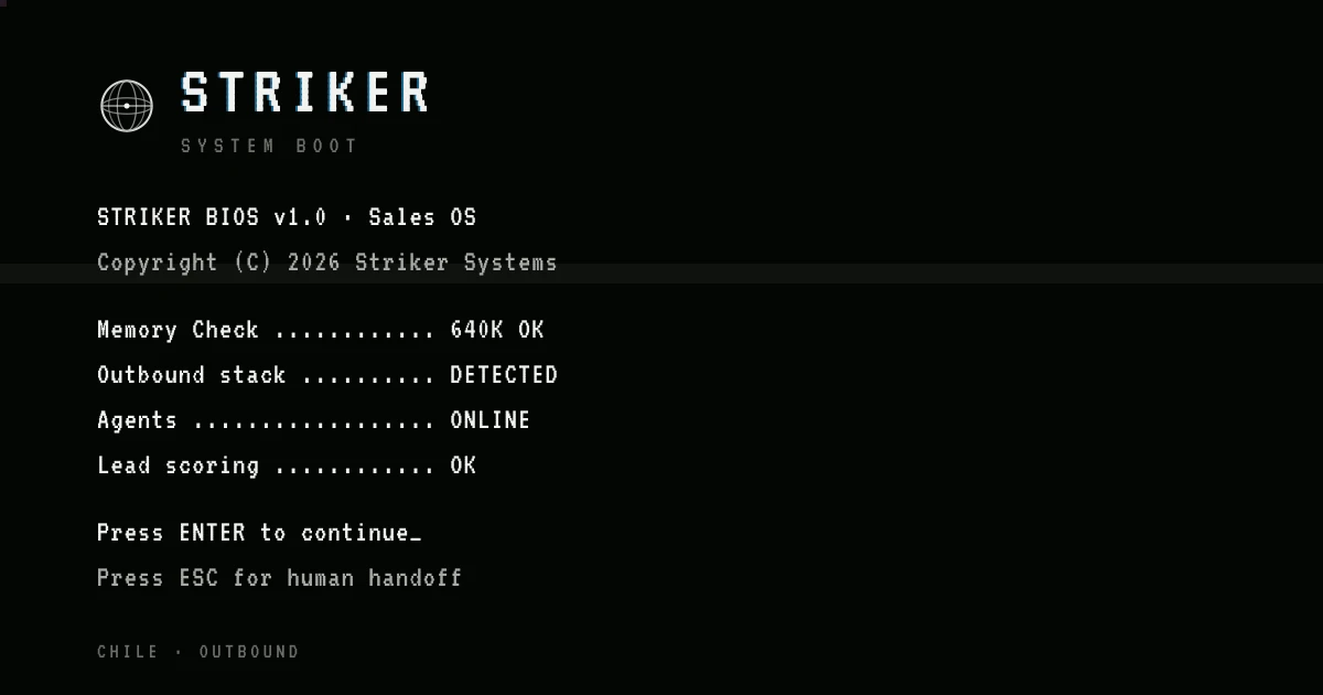 Striker Sales OS